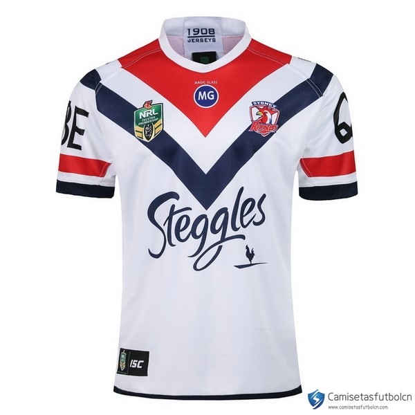 Camiseta Sydney Roosters Segunda equipo 2018 Blanco